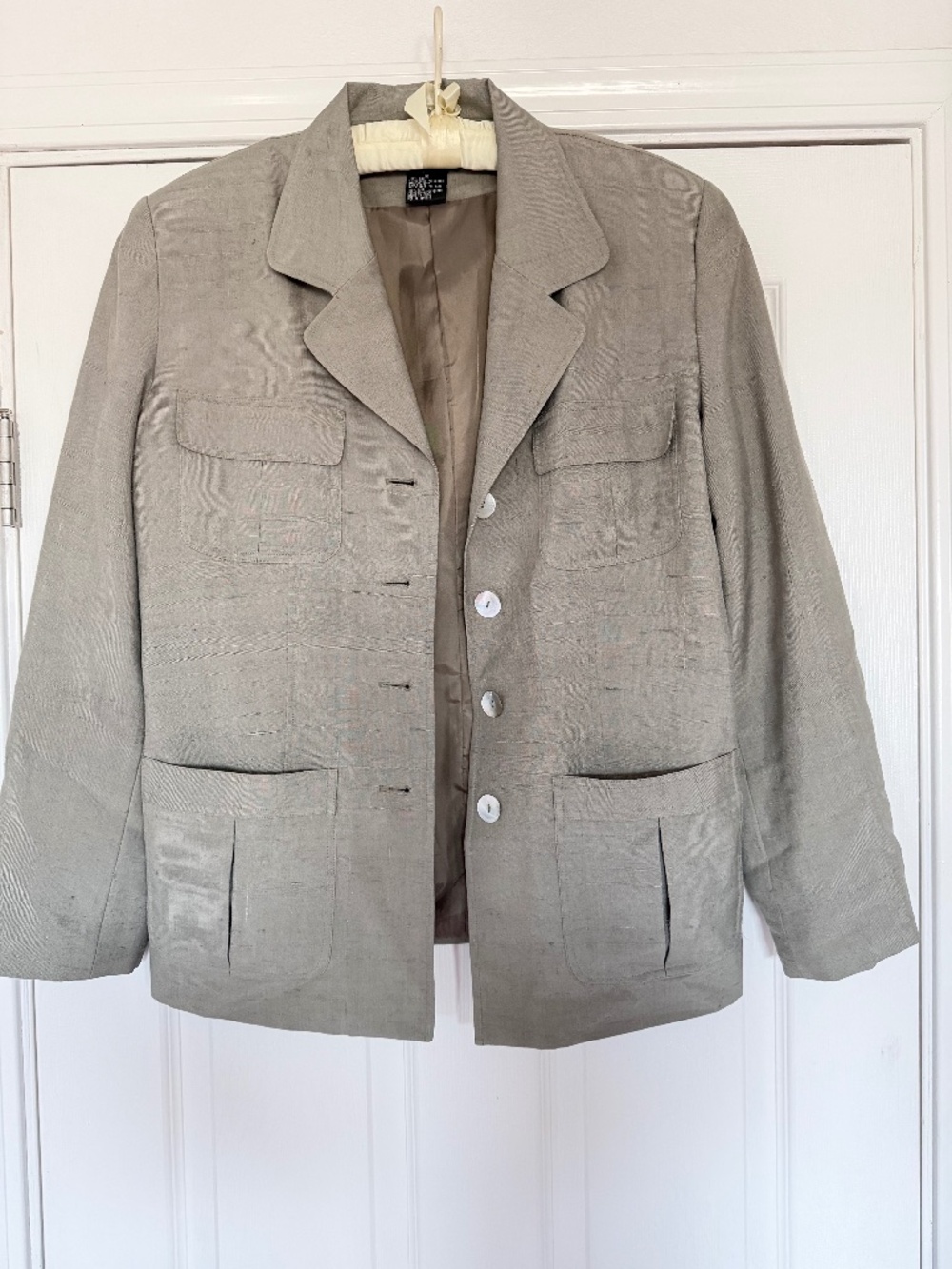 Vintage Halston Silk Jacket